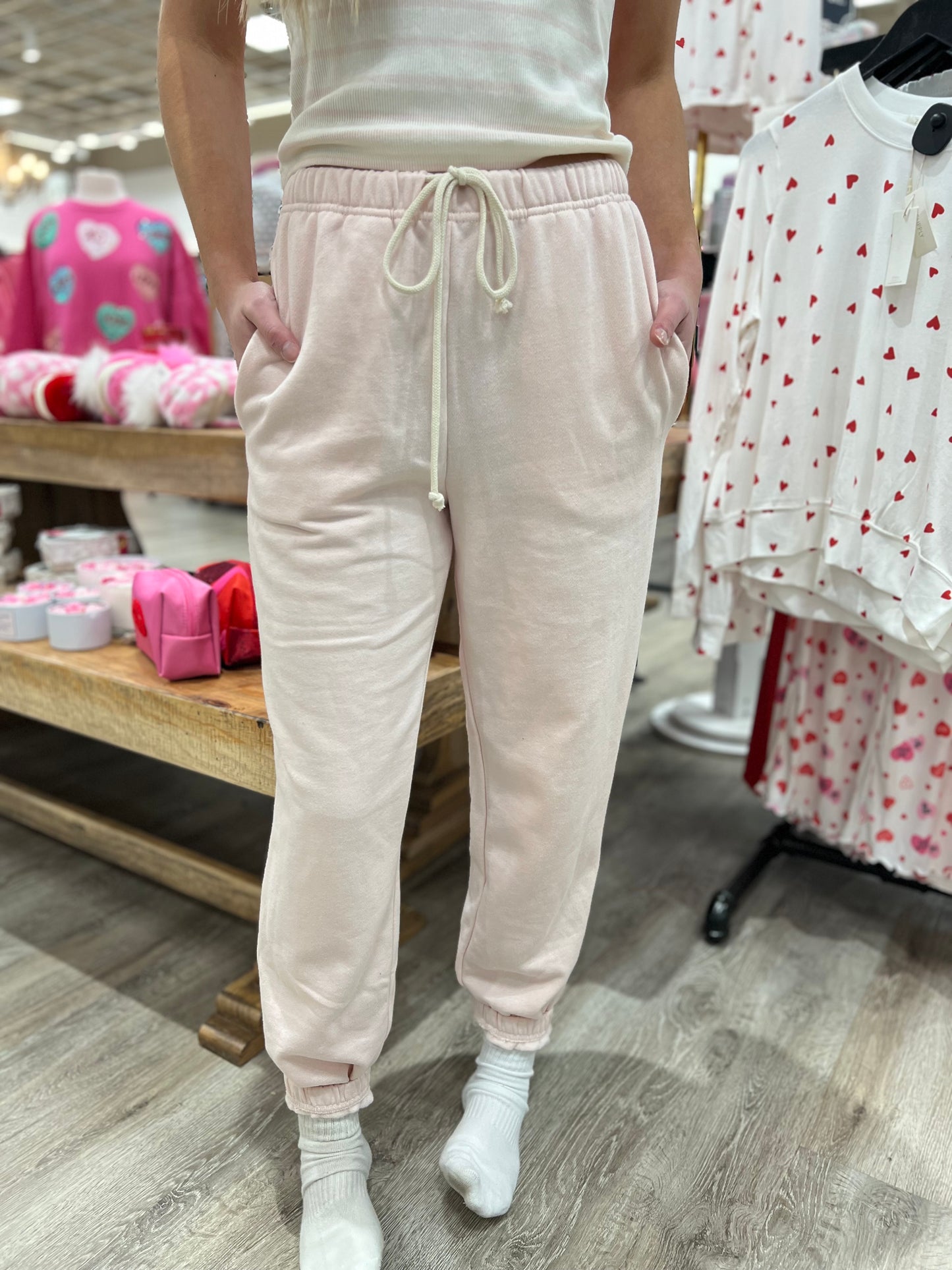 Stadium Pink Salt Jogger