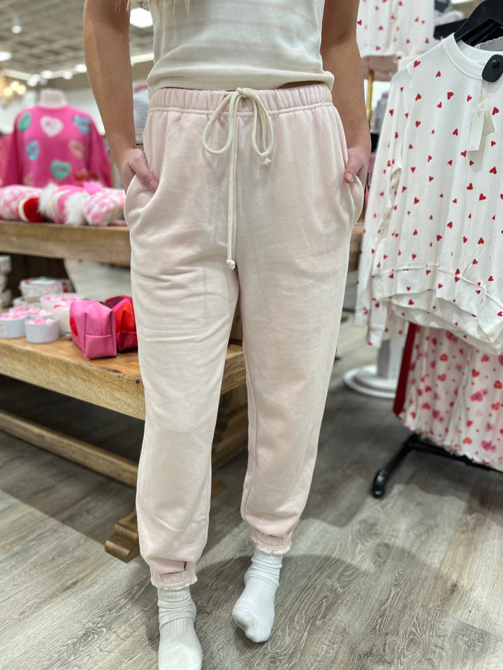 Stadium Pink Salt Jogger