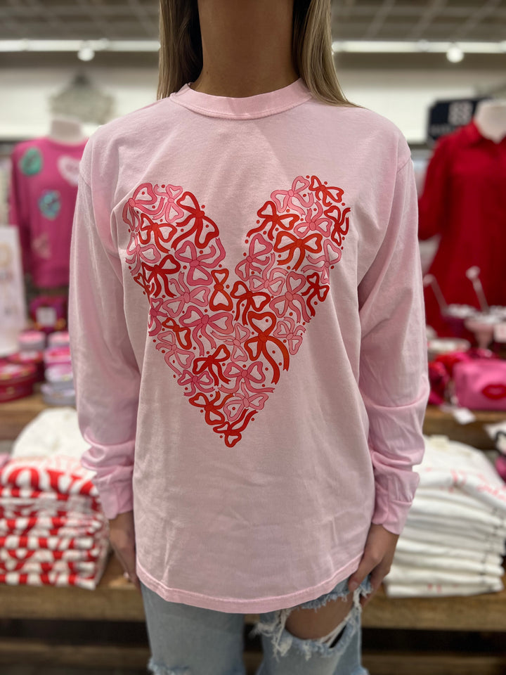 Heart of Bows L/S Tee