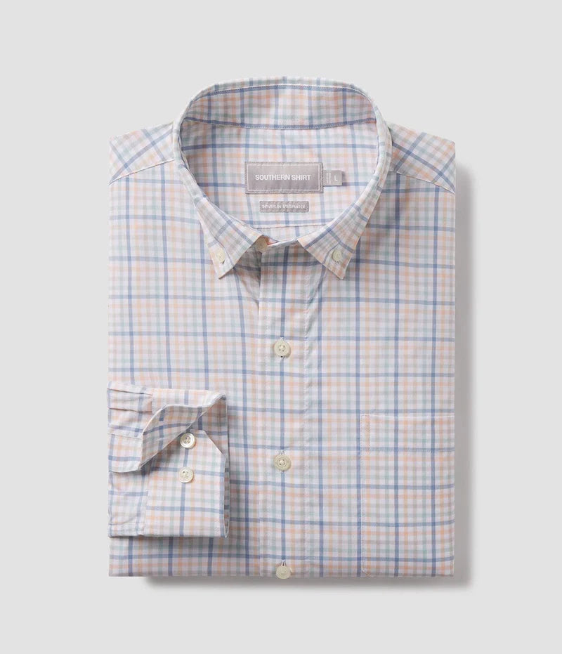 SSCO Youth Boy’s Samford Check Button Down - Some Beach