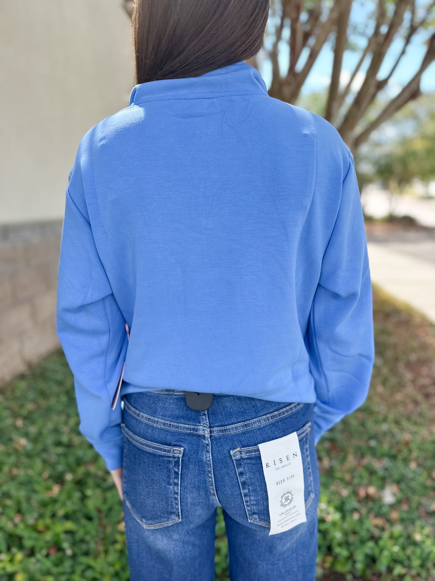 Simply Pullover Quarter Zip - Marine