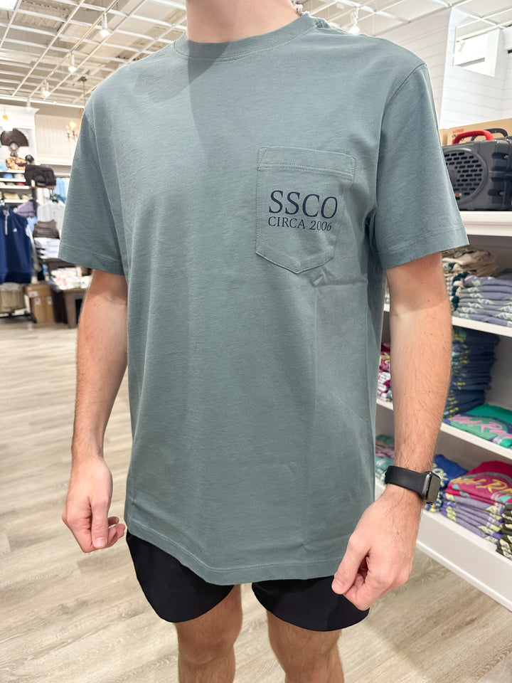 SSCO Men’s The GOAT S/S Pocket T-Shirt - Ozark