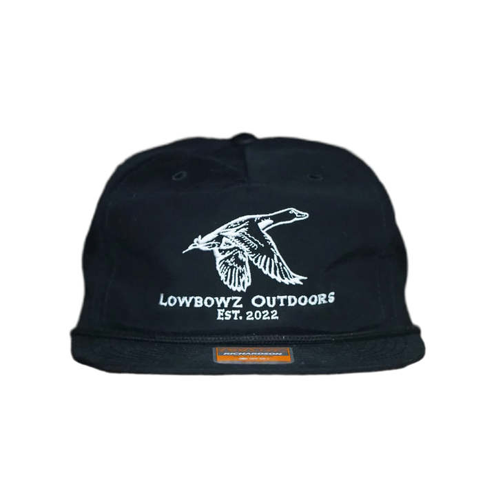 Low Bowz Black Mallard Rope Hat