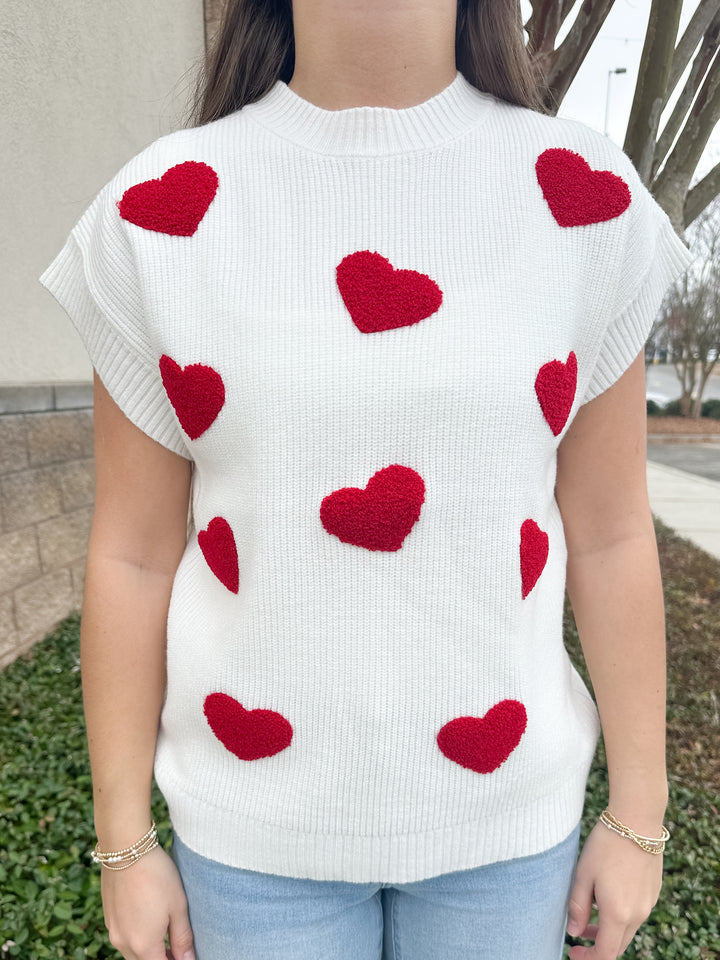 Josie Mini Heart Sweater
