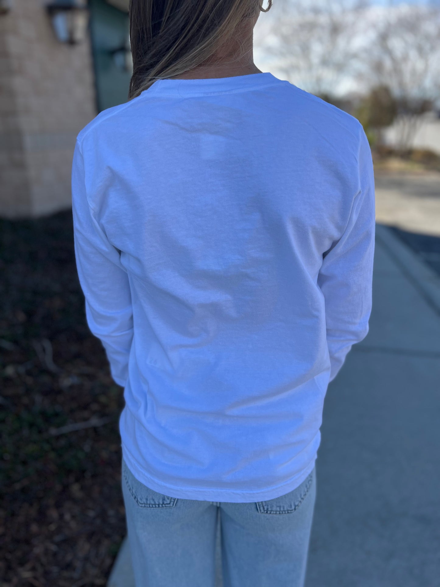 LOVED - JOHN 3:16 White L/S Tee