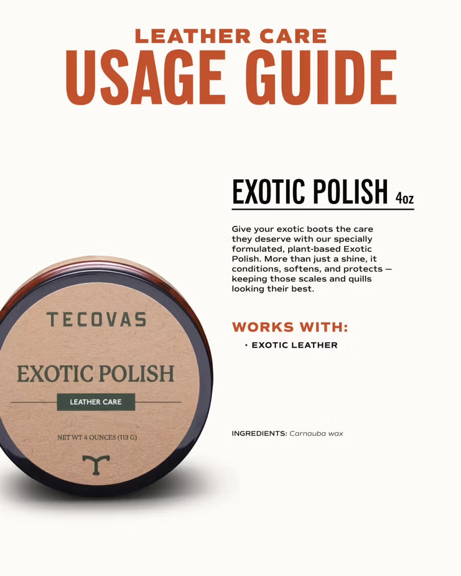Tecovas Exotic Polish 4 Oz. Jar