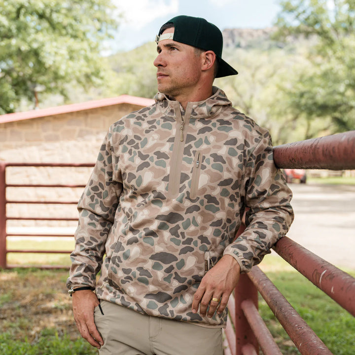 Burlebo Duke Tech Mid-Layer Jacket - Pintail Camo