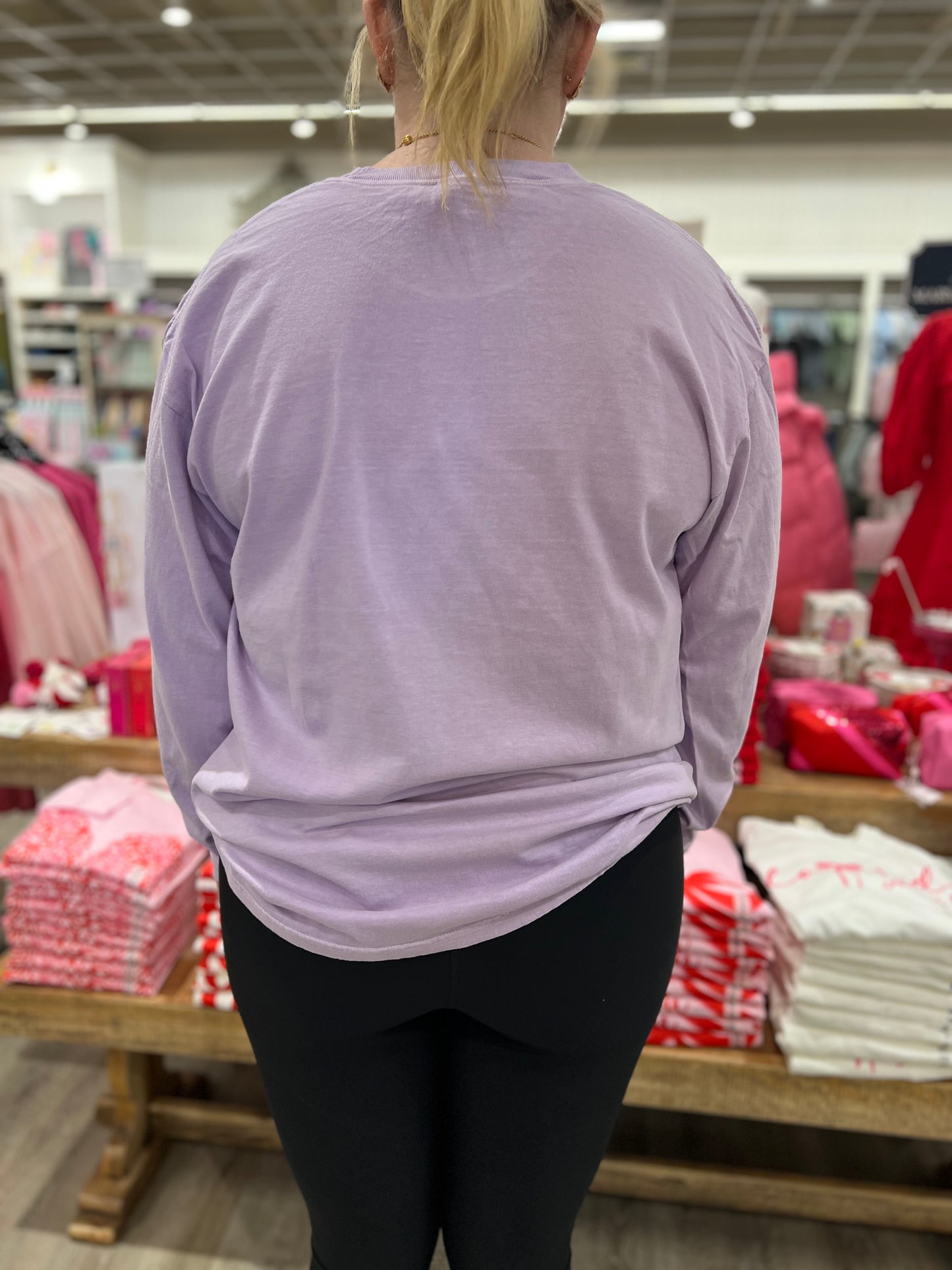 LOVE L/S Tee - Purple