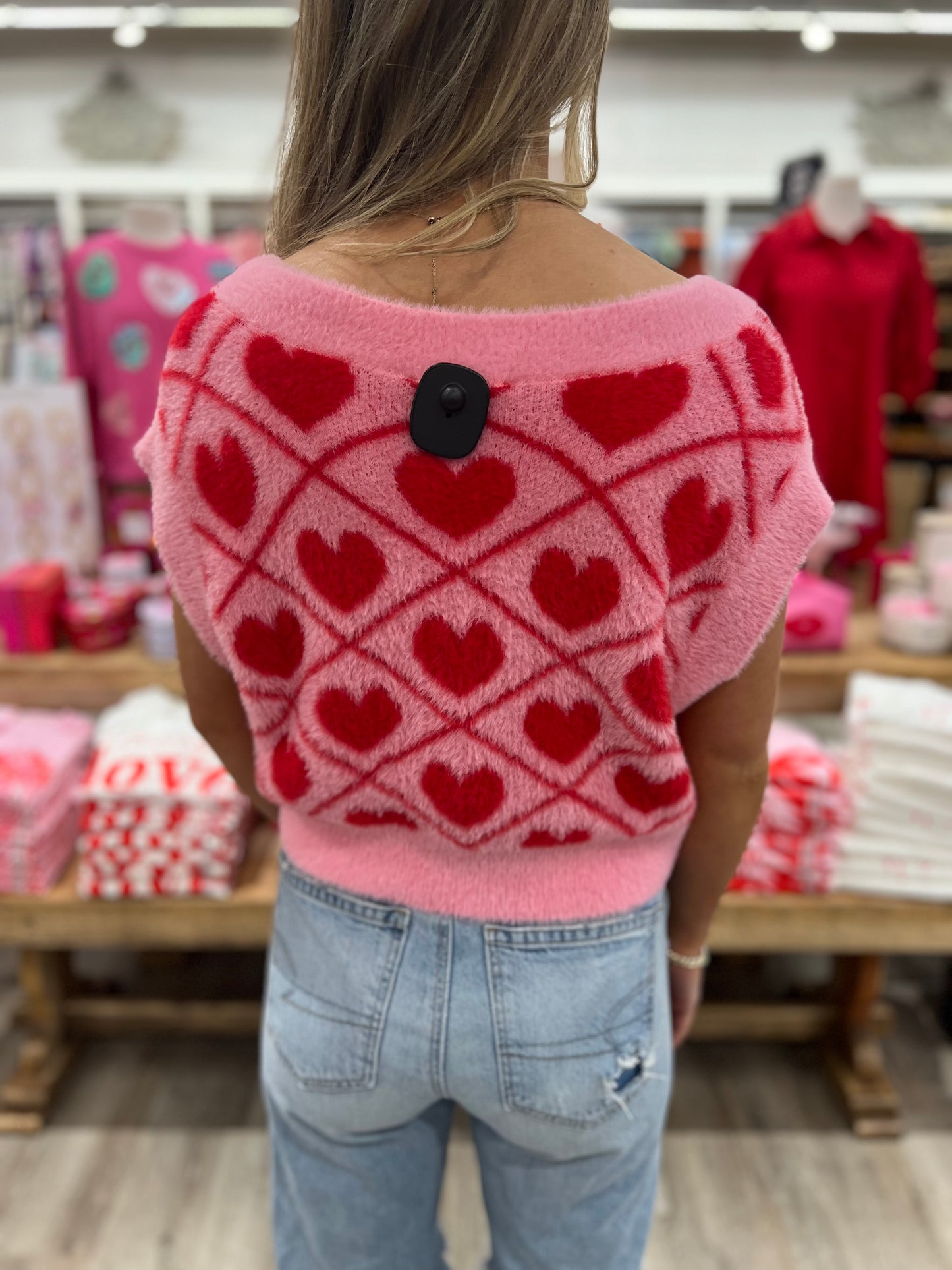 Hallie Heart Sweater Vest