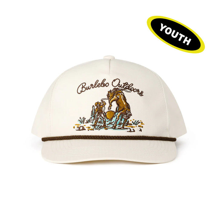Burlebo Youth Cowboy Up Hat - Putty