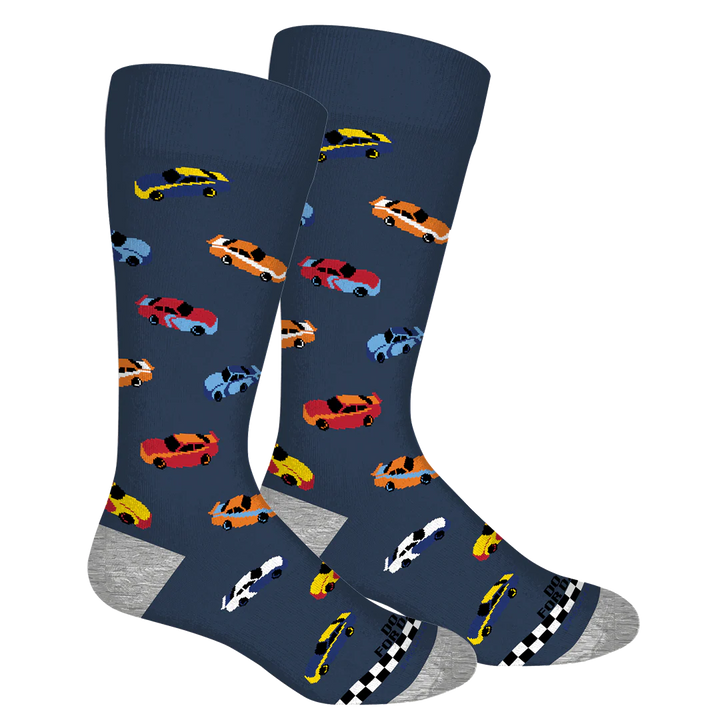 Brown Dog Socks - Do It For Dale Insignia Blue