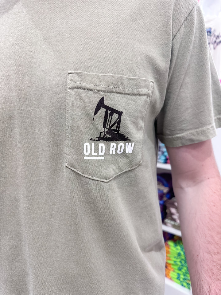 Old Row The Chuck Charity Legend S/S Pocket T-Shirt - Khaki