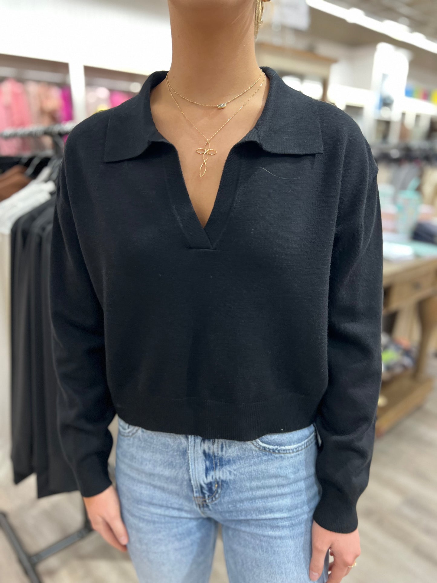 Charis Collared Sweater