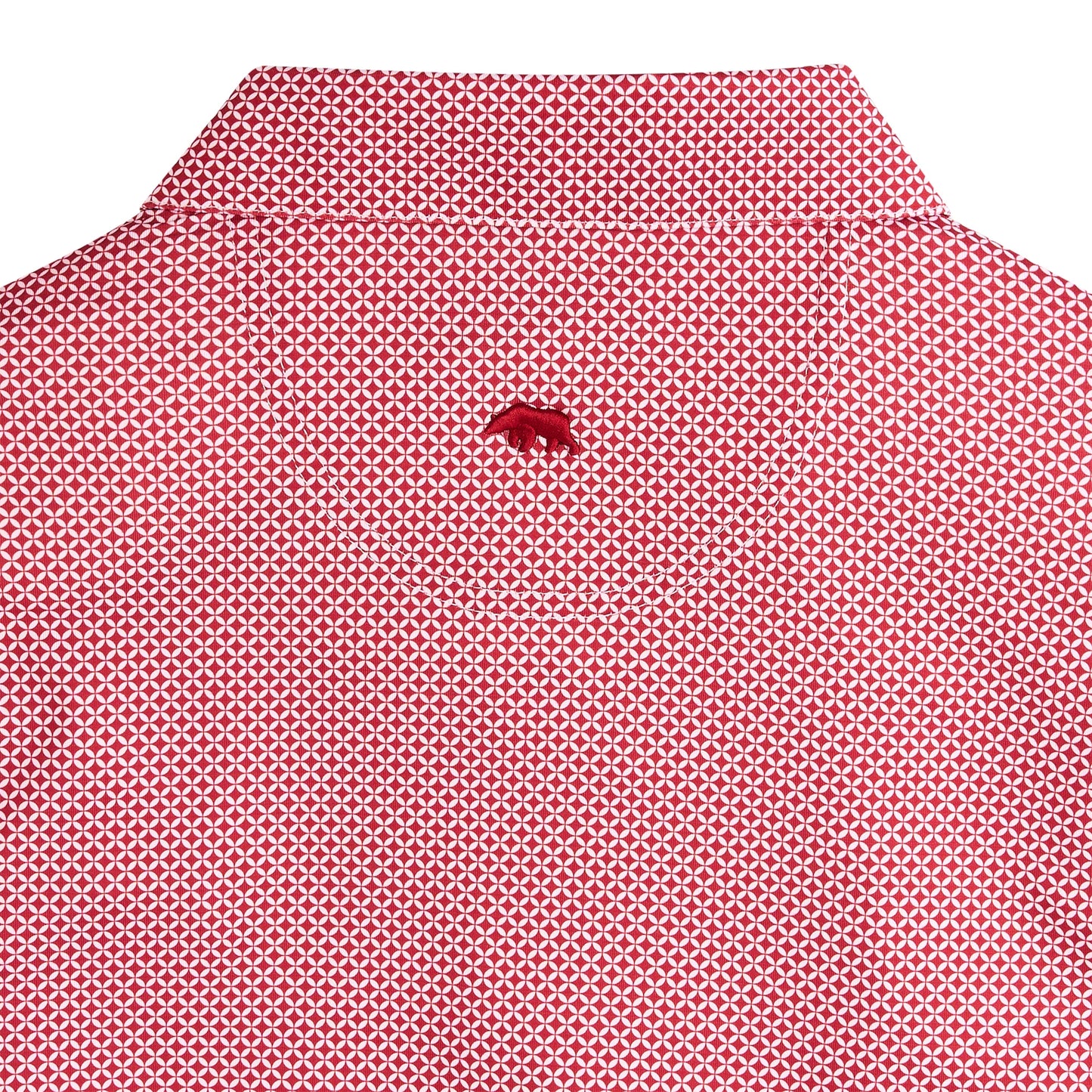 Onward Reserve Scope Printed Performance Polo - Crimson