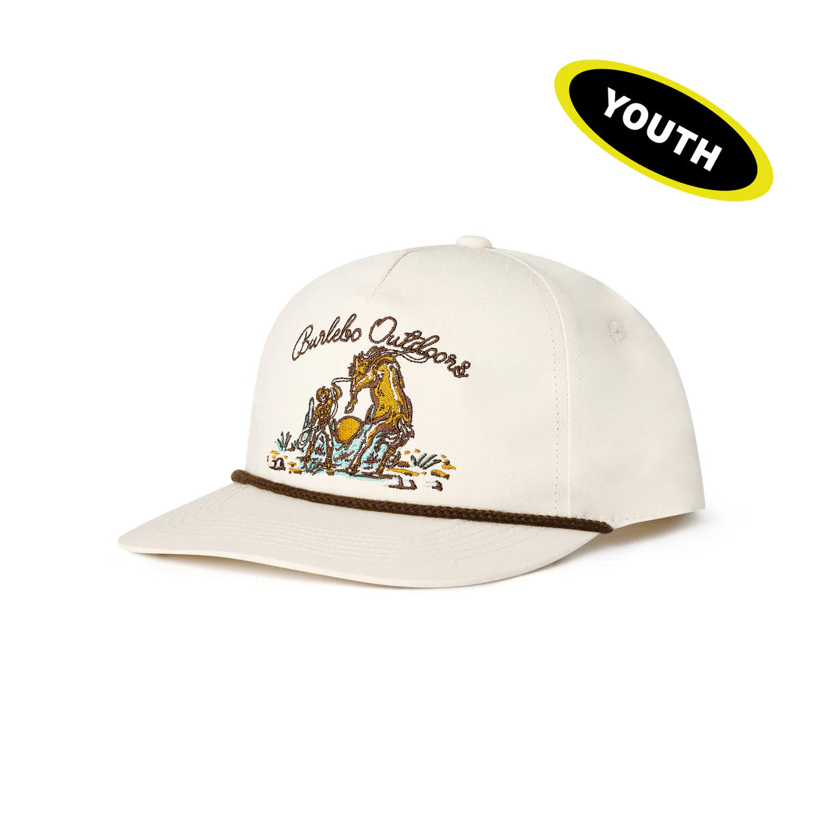Burlebo Youth Cowboy Up Hat - Putty
