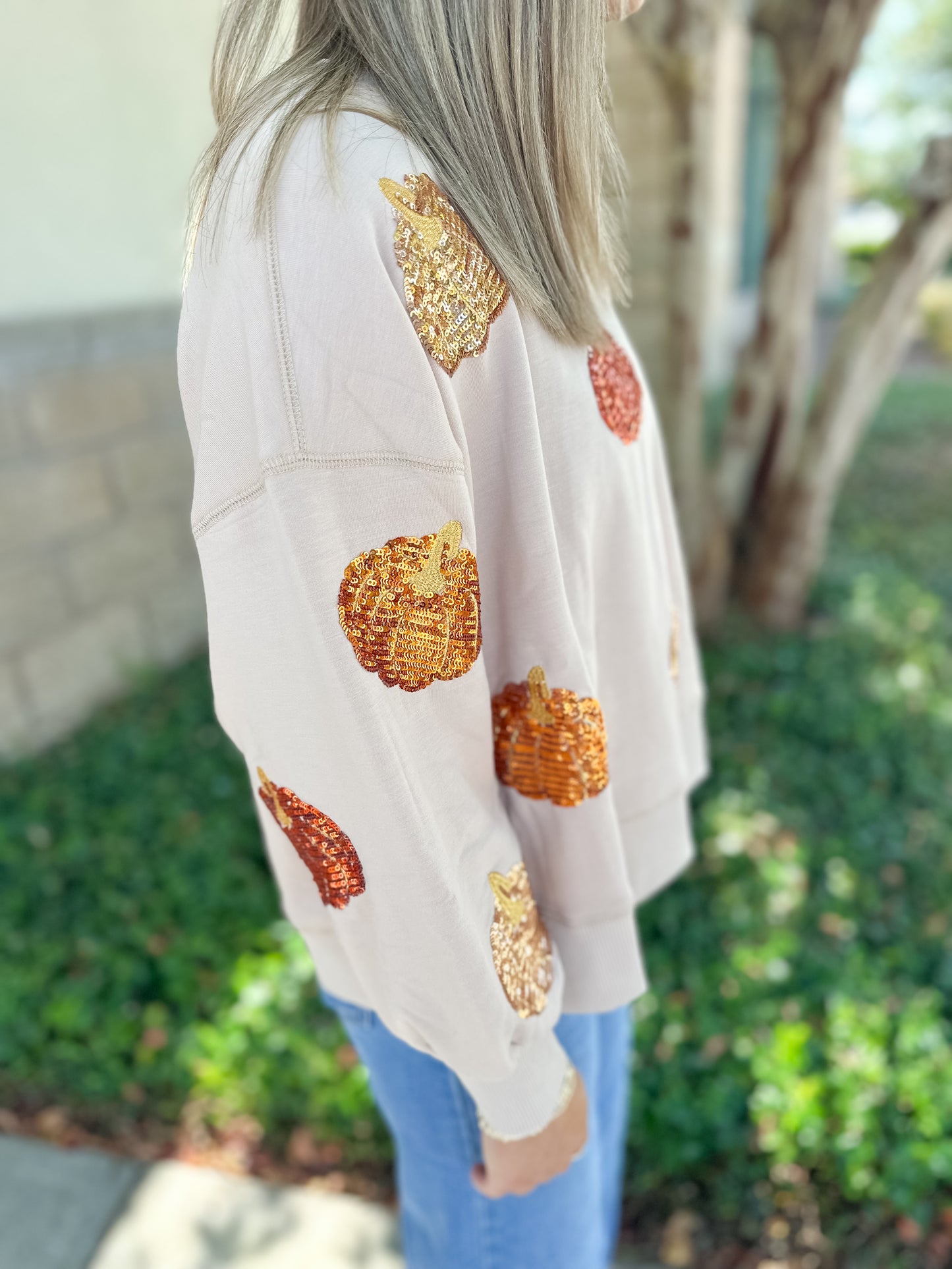 Millie Sweatshirt Traditional Pumpkins