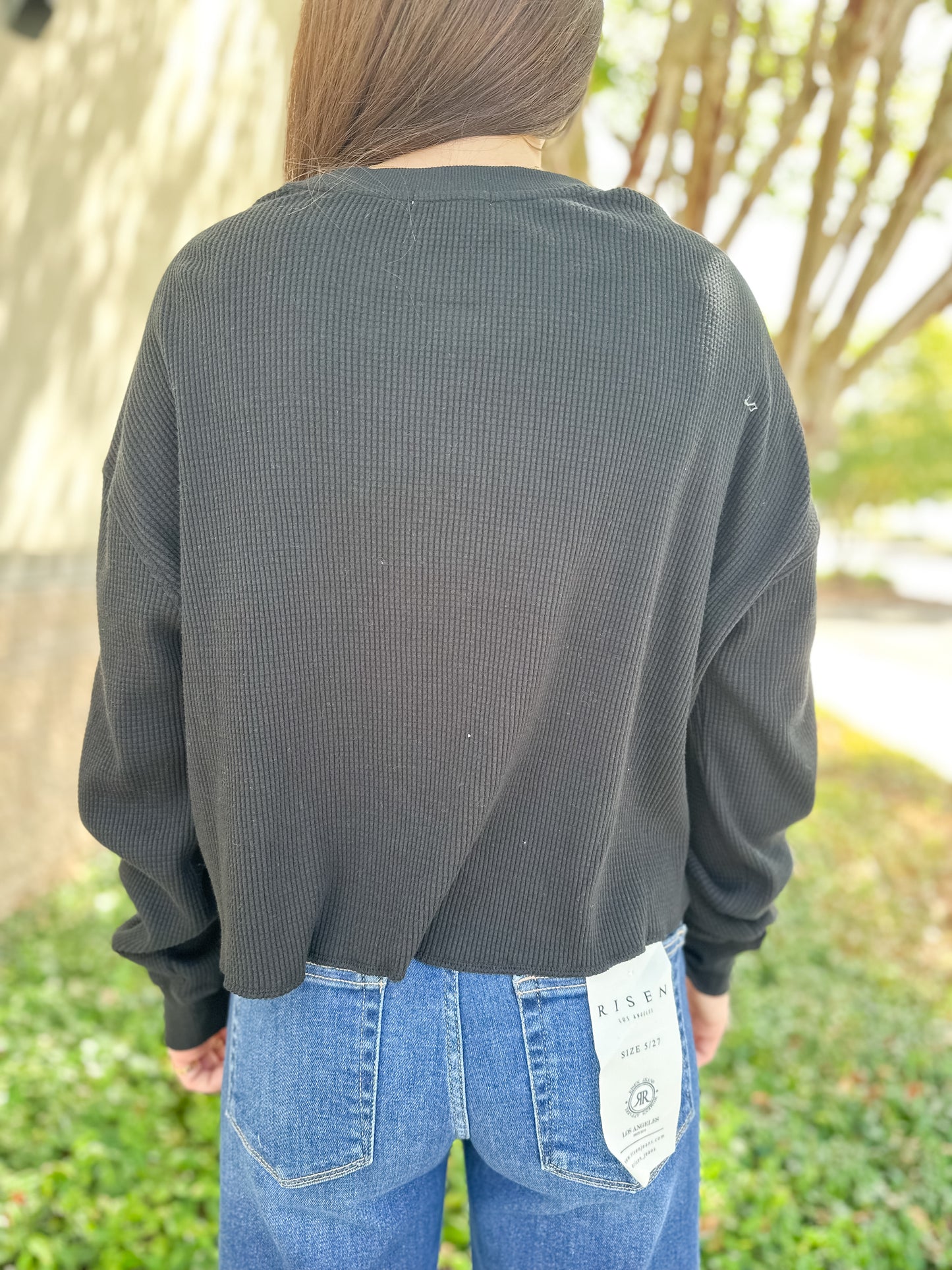 Angel Mini Thermal Top - Black