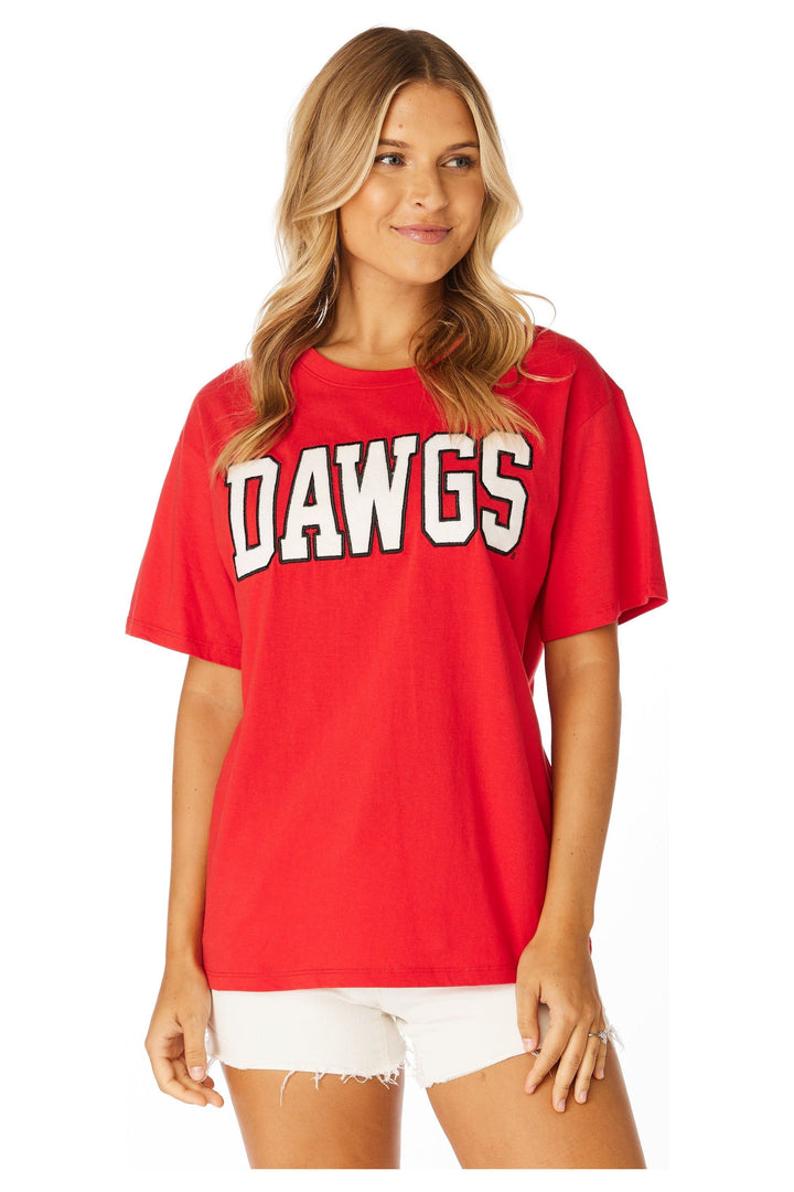 The Dawgs Varsity Boyfriend Tee