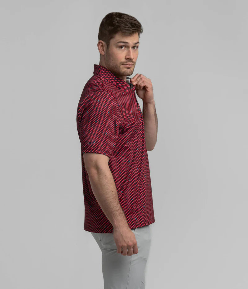 SSCO Men’s Dawg Walk Printed Polo - Dawg Nation