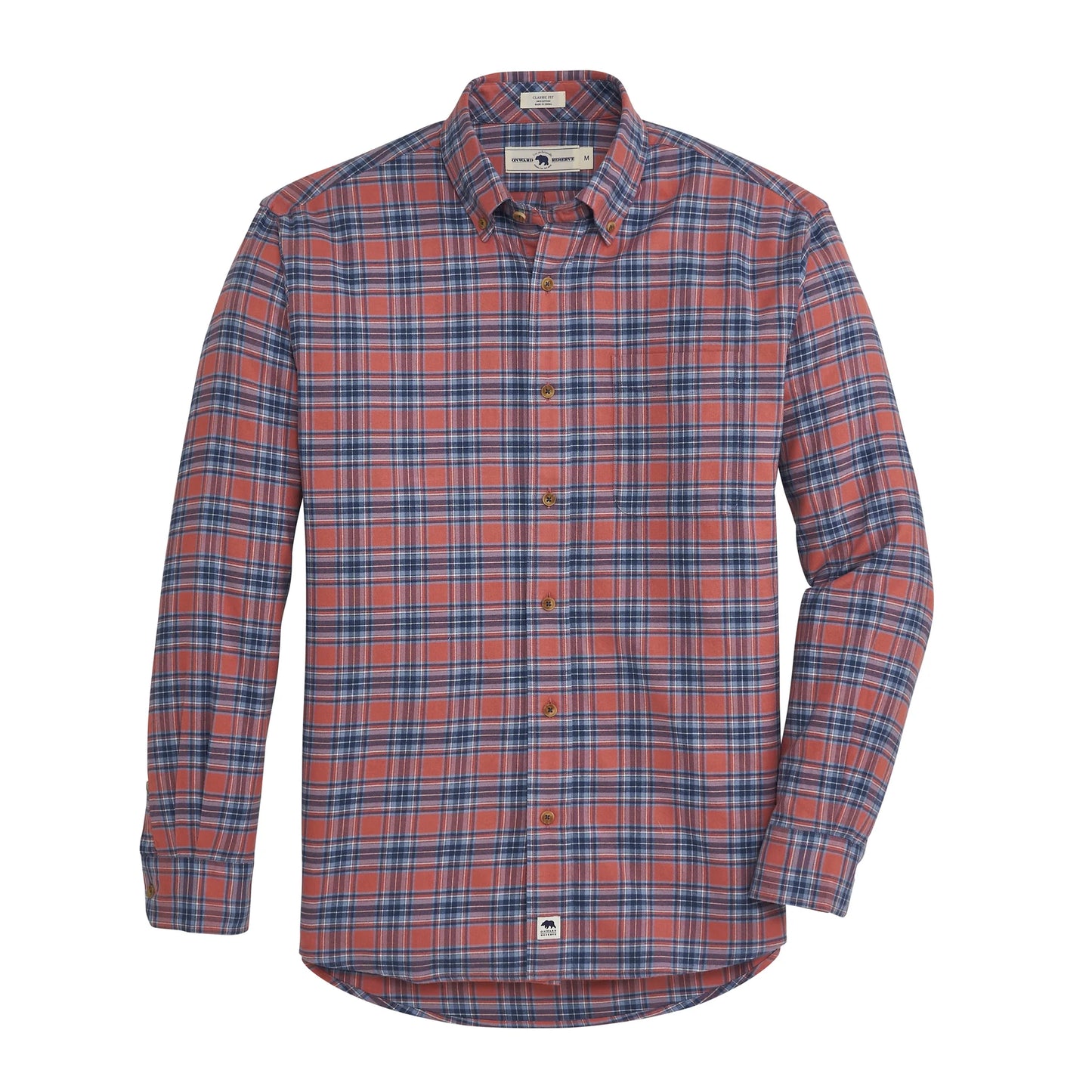 Onward Reserve Whipcord Featherweight Flannel - Crabapple