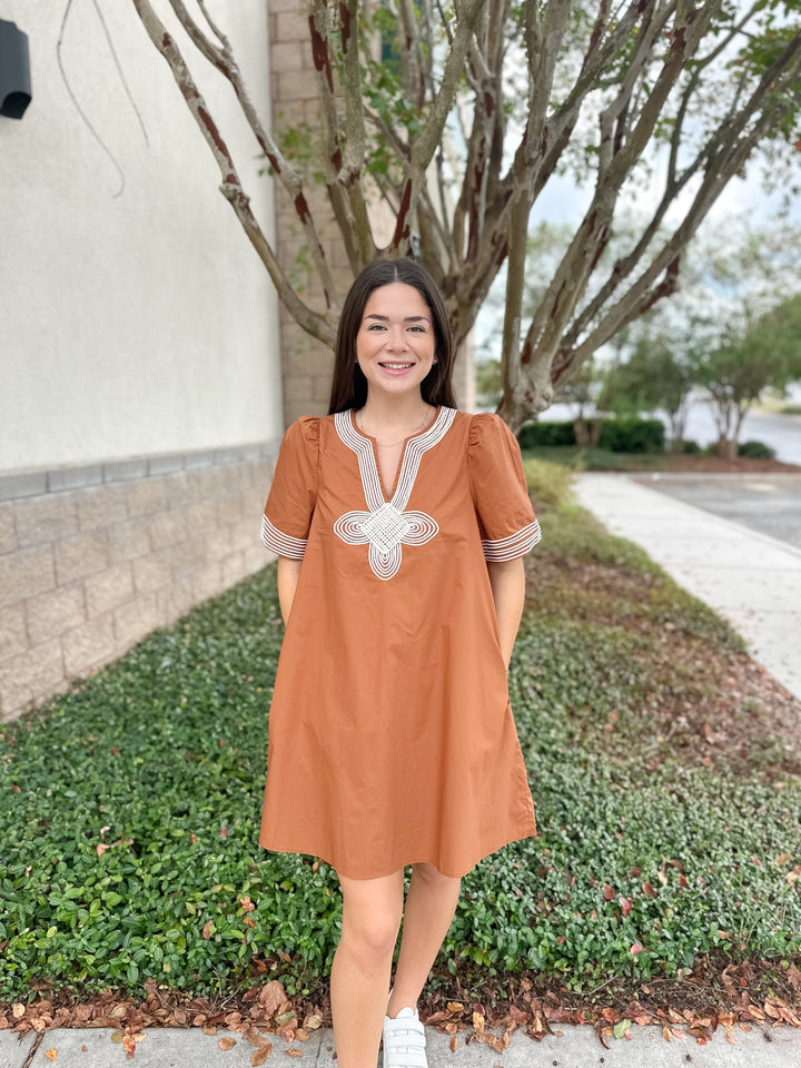 Sedona Embroidered Dress