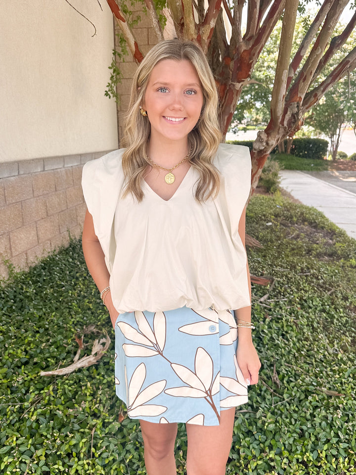 Robin Floral Skort