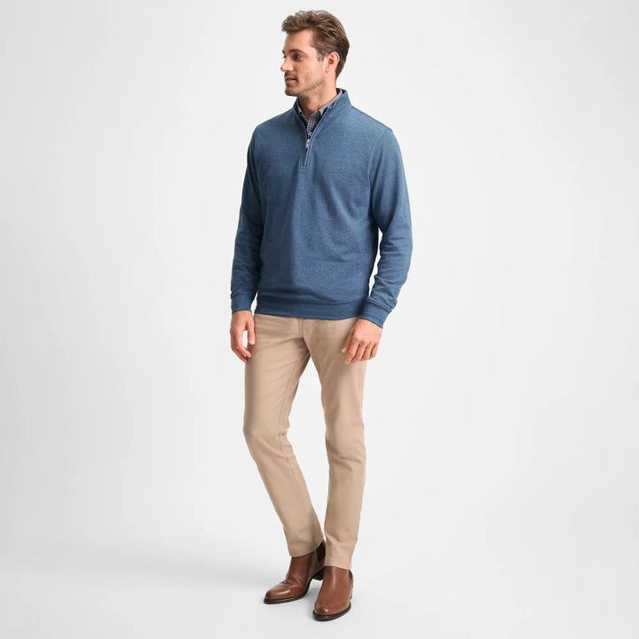 Genteal F25 Cotton Modal 1/4 Zip - Helios