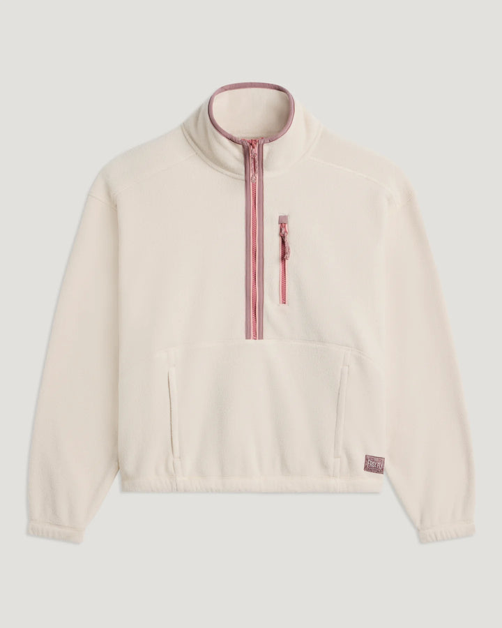 Free Fly Women’s Ashridge Fleece Half Zip - French Oak