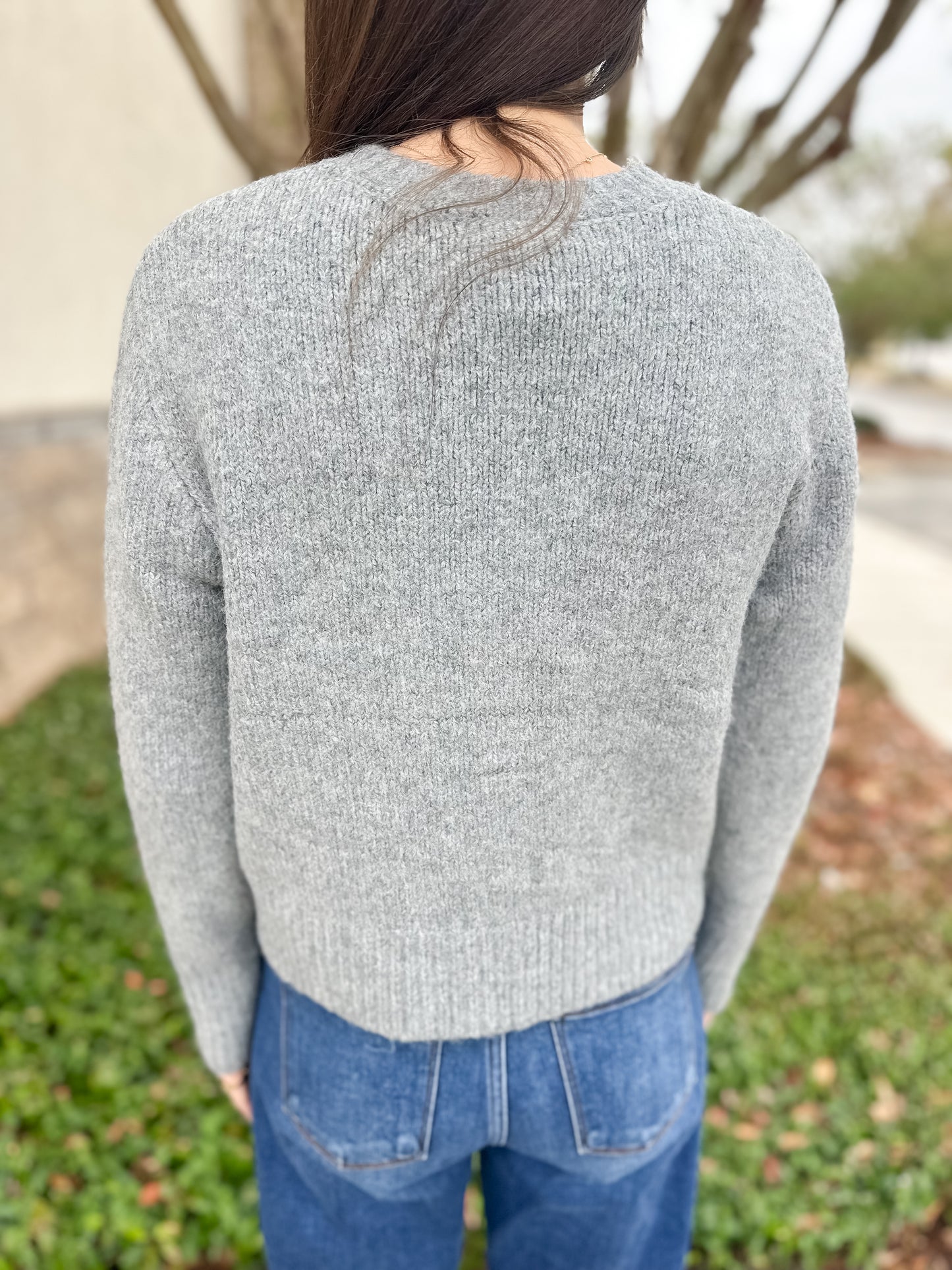 Breen Cardigan - Classic Heather Grey