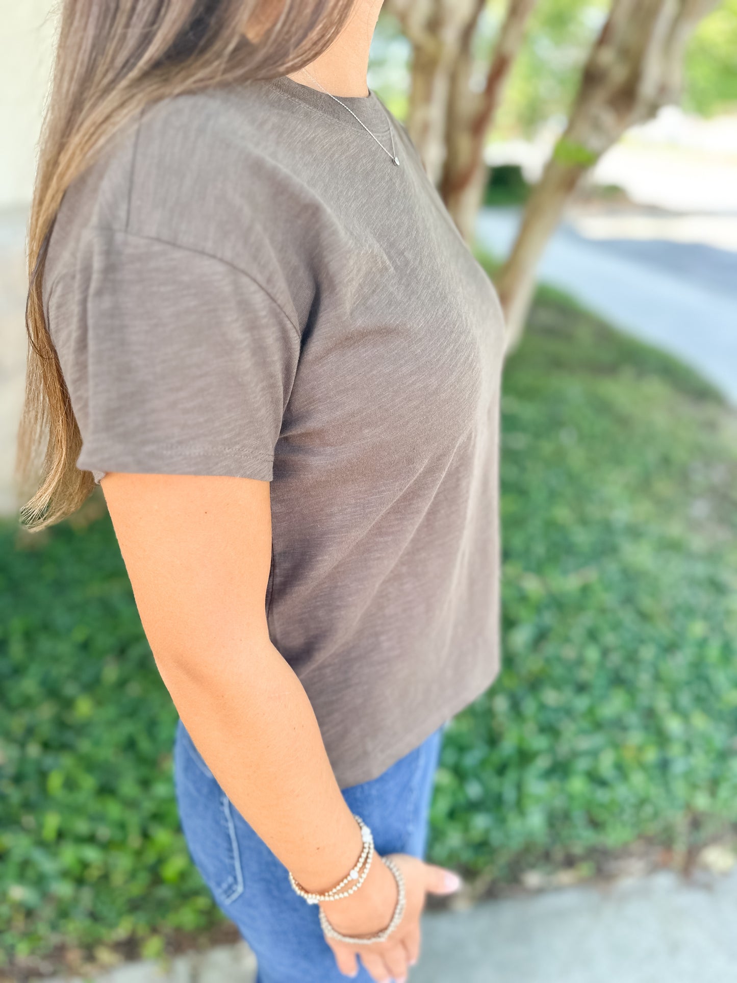 Modern Slub Tee - Tavern