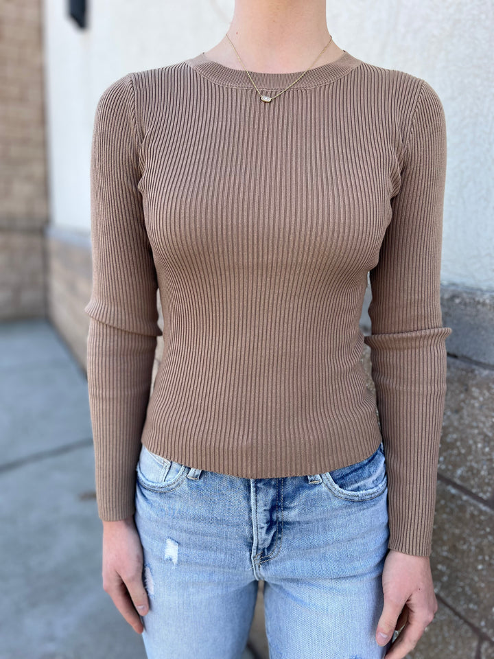 Mandy Ribbed Long Sleeve