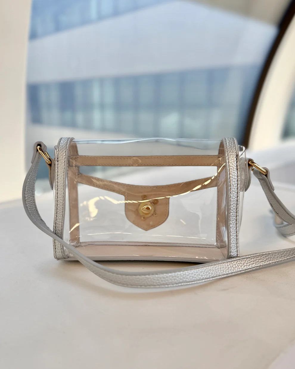 CH Anna Clear Bag - Silver