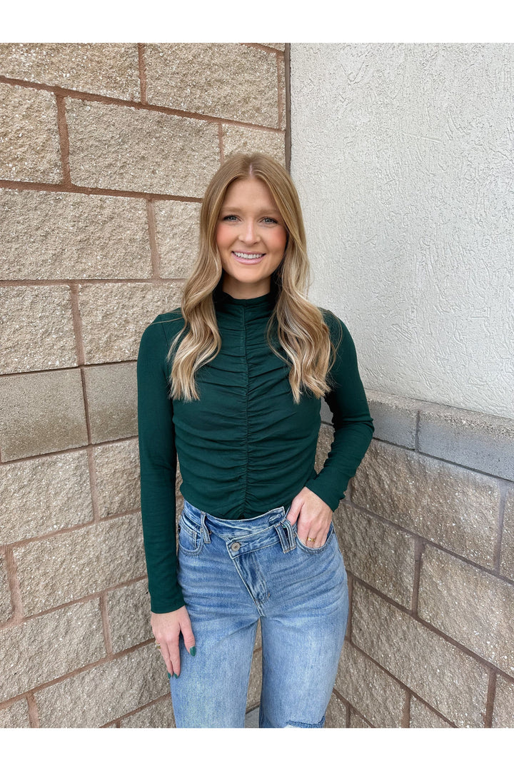 The Lindsey Top: Green