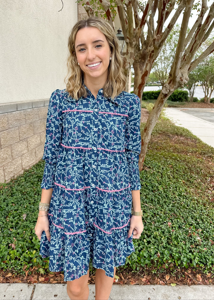 Allison Dress - Blue Ribbon