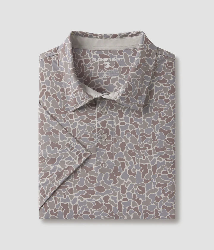 SSCO Youth Hunters Hideaway Printed Polo - Ridgeline