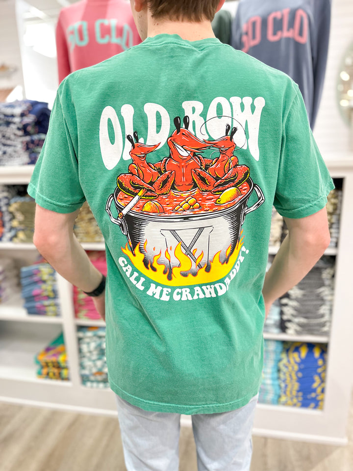 Old Row The Crawdaddy Pocket S/S T-Shirt - Grass