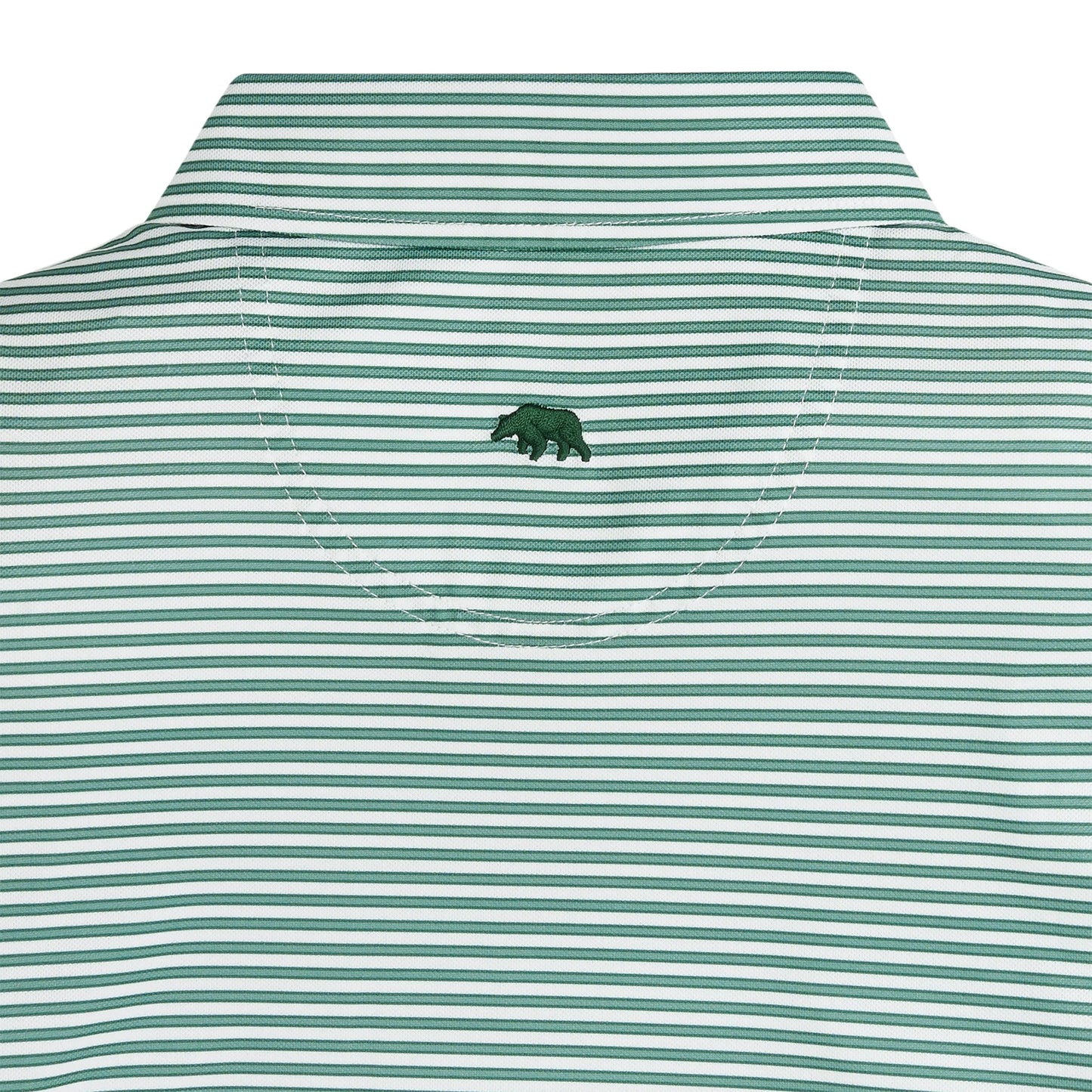 Onward Reserve Guide Stripe Performance Pique Polo - Mallard