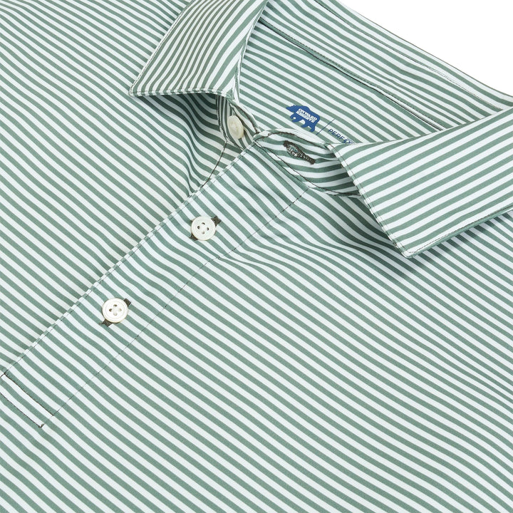 Onward Reserve Echo Stripe Performance Polo - Ivy