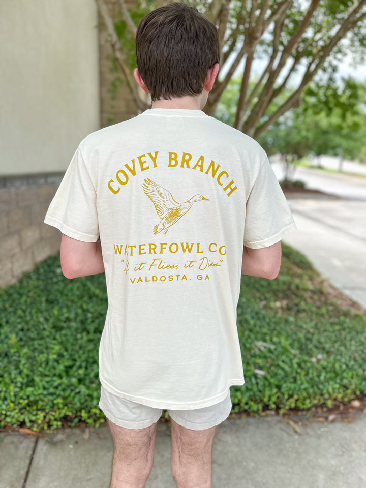 CB “If It Flies, It Dies” S/S Pocket T-Shirt - Ivory