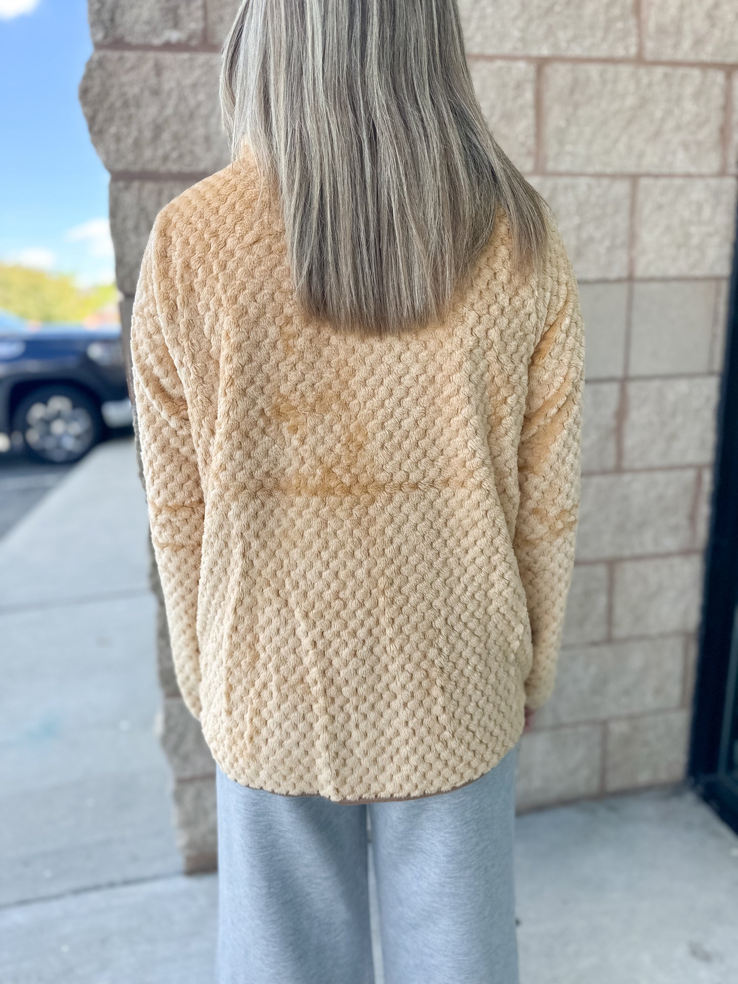 Simply Soft Pullover - Latte