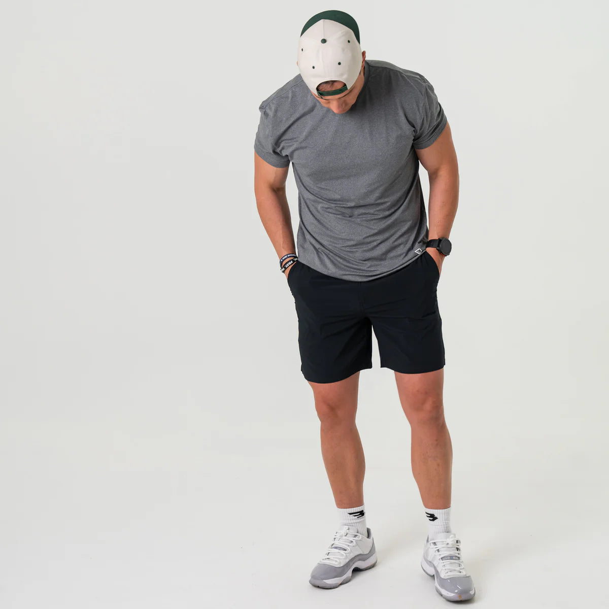 Men’s Burlebo Everyday Short - Matte Black - Duck Camo Pockets