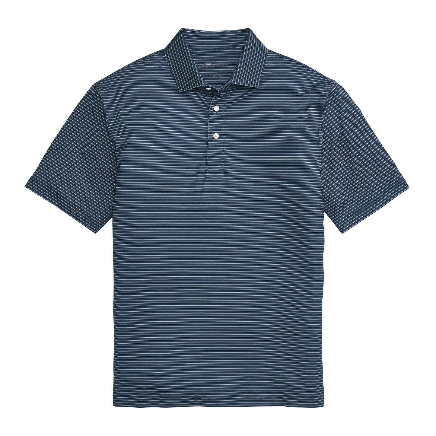 Onward Reserve Scout Stripe Performance Polo - Blue Wing Teal
