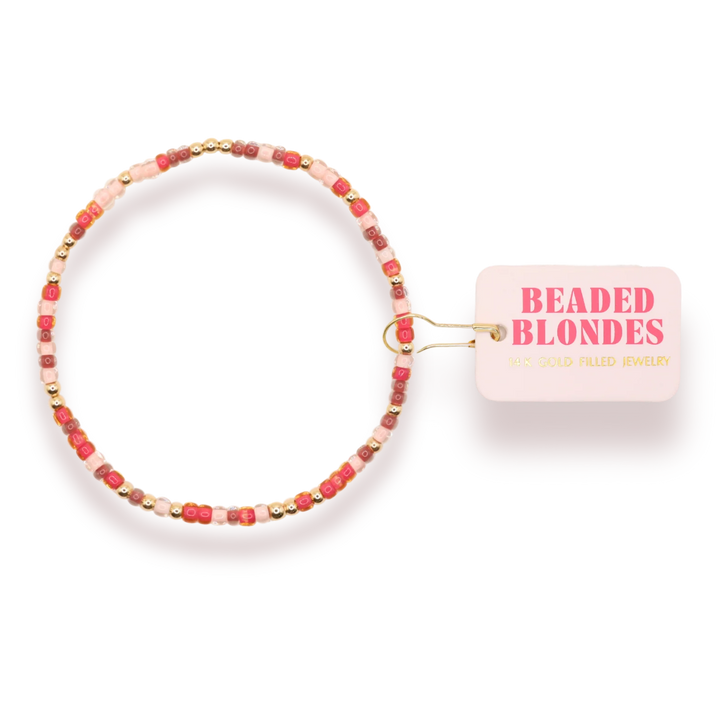Beaded Blondes Falling For You Sprinkle Bracelet