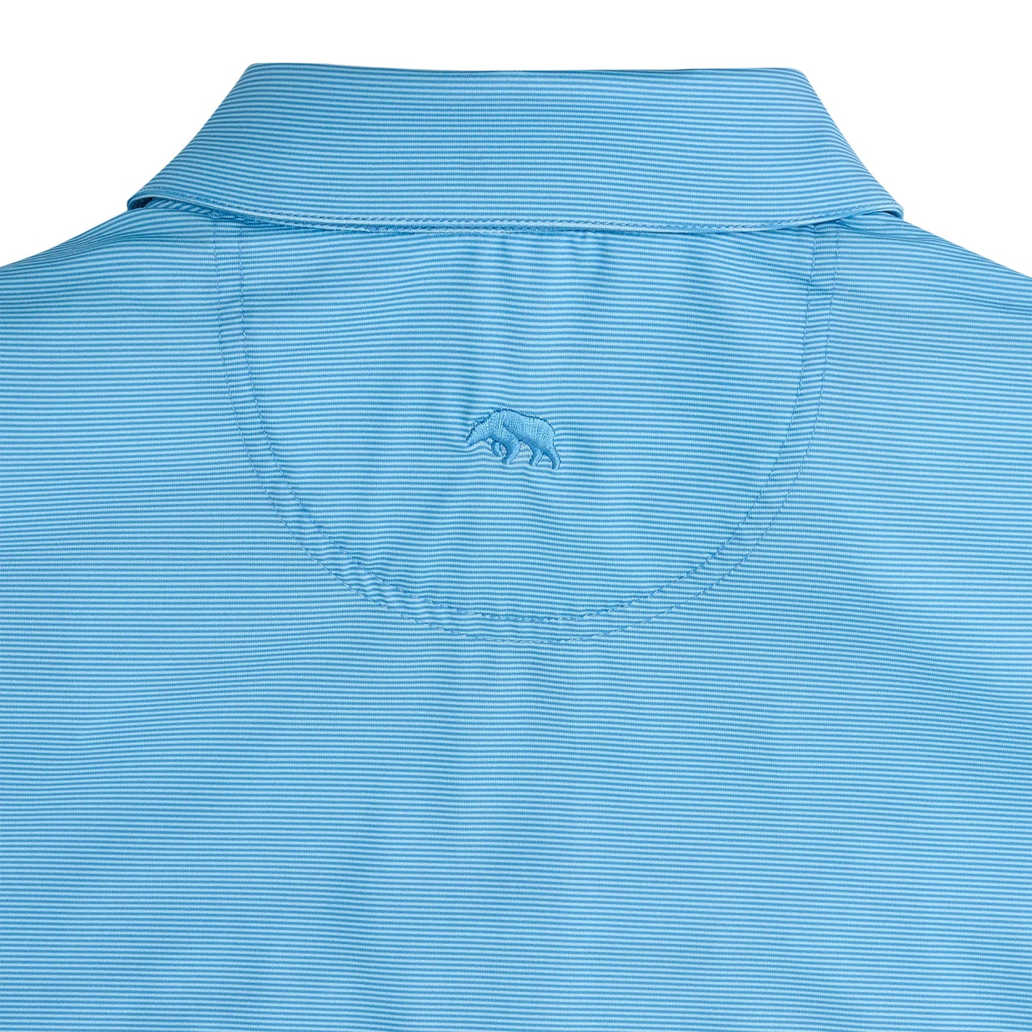 Onward Reserve Hairline Stripe Performance Polo - Riviera