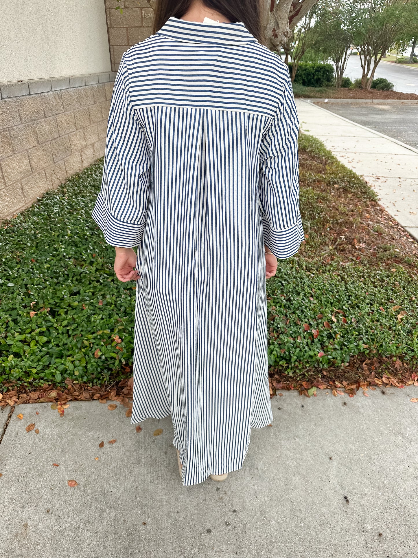 Savannah Stripes Maxi Dress
