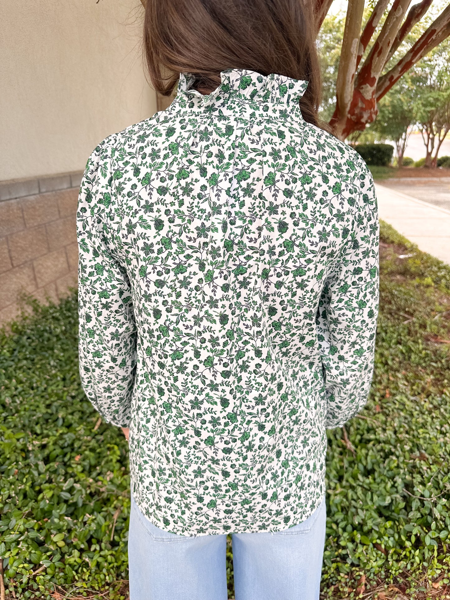 Garden Green Top