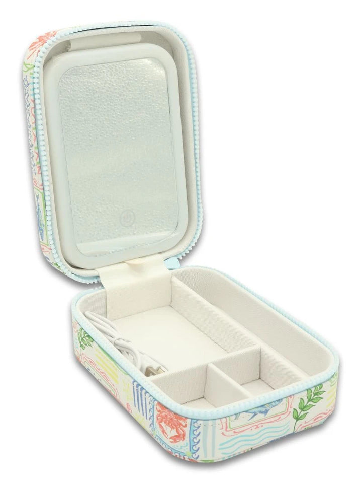 Simply Light Up Jewelry Box - Sea Patchwork
