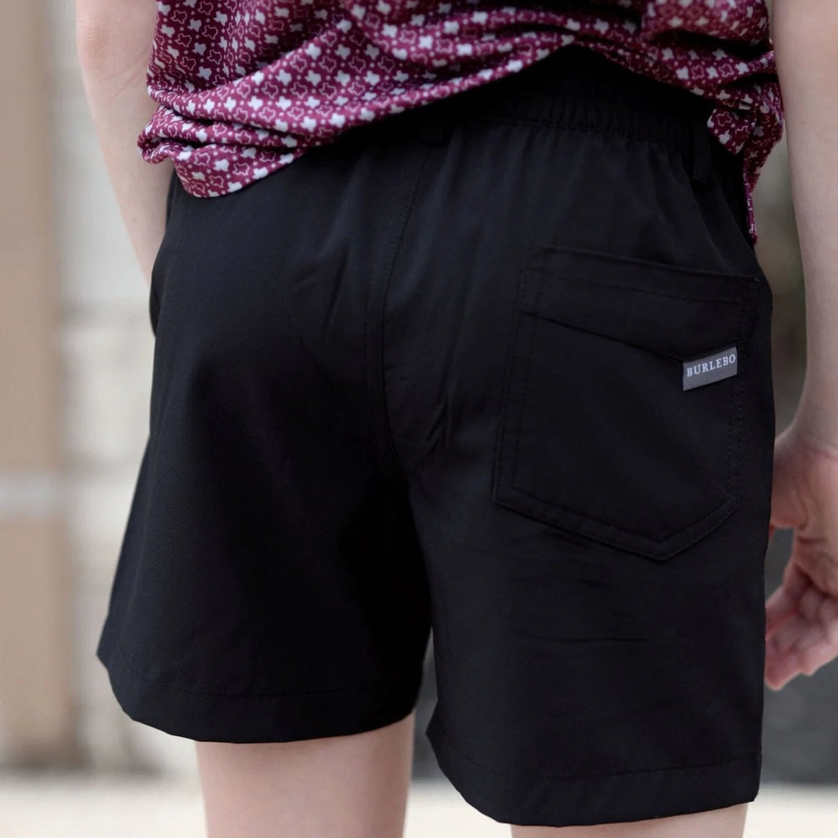 Burlebo Youth Everyday Short - Matte Black