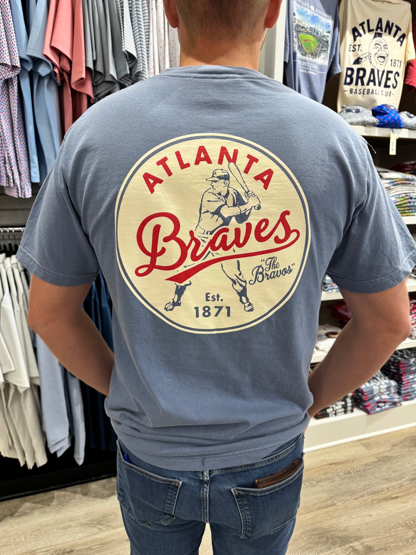 CB “The Bravos” Throwback S/S Pocket T-Shirt