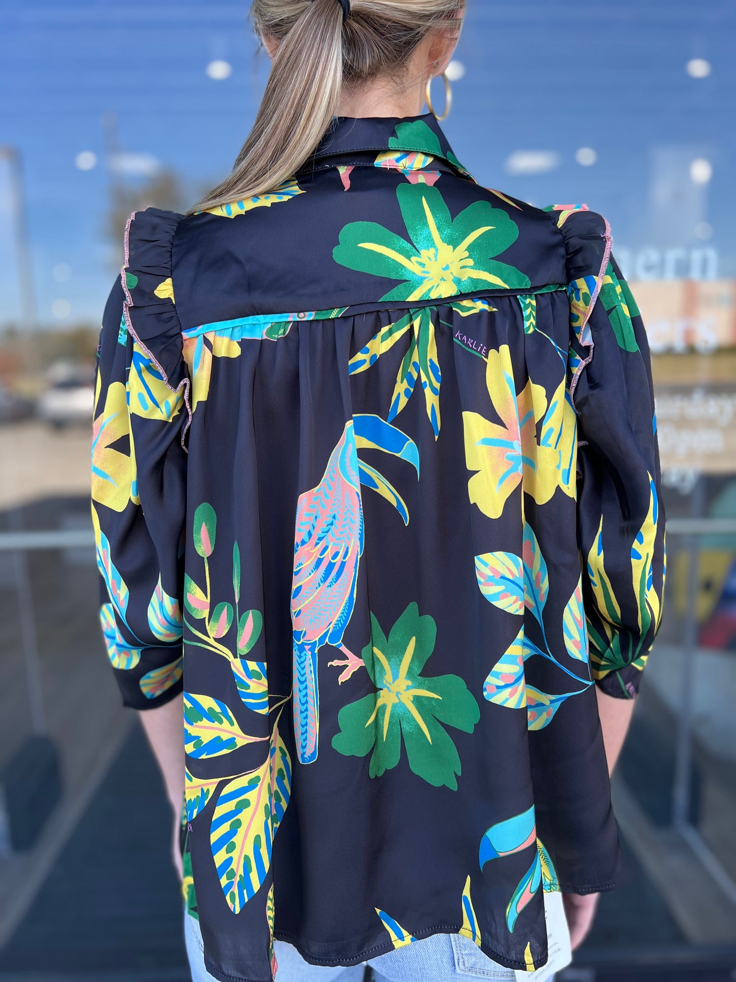 Toucan Jungle Top